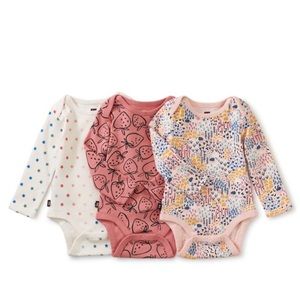 NWT Tea Collection 3-Pack Bodysuits